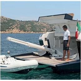 BESENZONI 艇库液压伸缩吊机